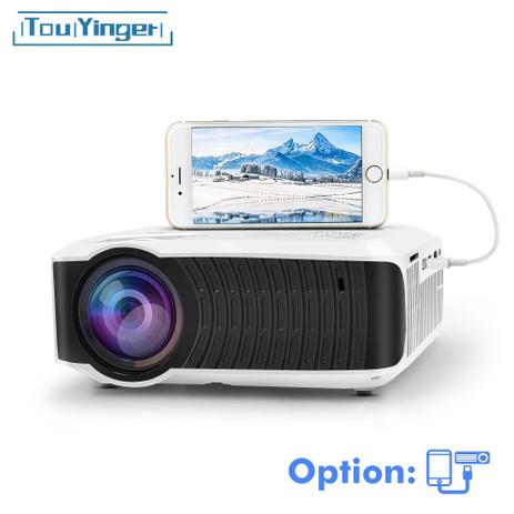 Projetor Portátil de Cinema Em Casa TouYinger T4 mini LED 1280x720 - PRODUTO NO BRASIL Menor preço em Projetor Portátil de Cinema Em Casa TouYinger T4 mini LED 1280x720 - PRODUTO NO BRASIL