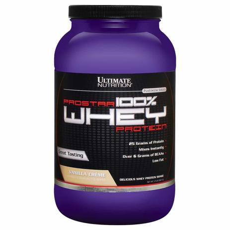 Prostar 100 Whey Protein 2lb - Ultimate Nutrition Menor preço em Prostar 100 Whey Protein 2lb - Ultimate Nutrition