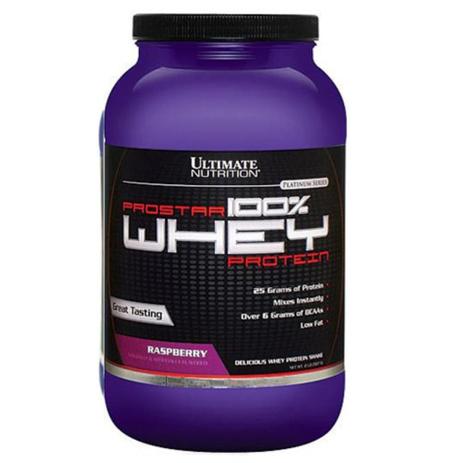 ProStar 100 Whey Protein 907g Ultimate Nutrition Menor preço em ProStar 100 Whey Protein 907g Ultimate Nutrition