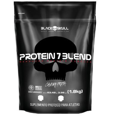Protein 7 Blend 1.8 Kg - Black Skull Menor preço em Protein 7 Blend 1.8 Kg - Black Skull