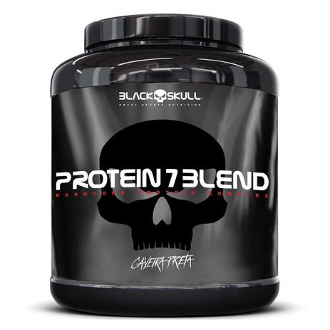 Protein 7 Blend 1,8kg - Black Skull Menor preço em Protein 7 Blend 1,8kg - Black Skull