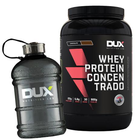 Protein Concentrado 900g + Galão Fume 1,8L - Dux Nutrition Menor preço em Protein Concentrado 900g + Galão Fume 1,8L - Dux Nutrition