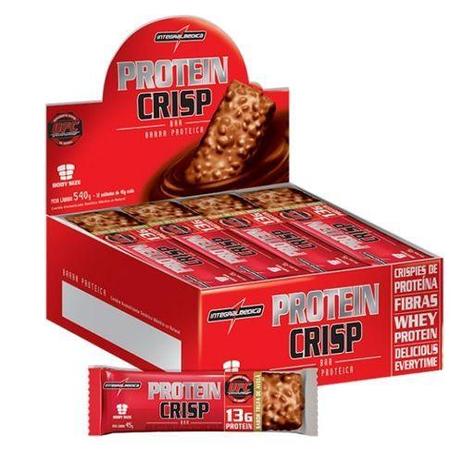 Protein Crisp Bar - 12 Unidades Coco - Integralmédica - Integralmedica é boa?