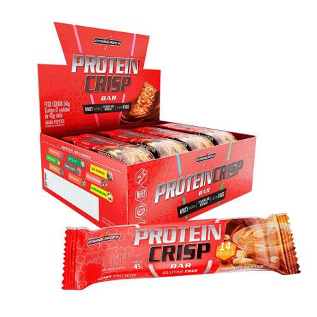 Protein Crisp Bar Caixa 12 un Integral Medica - Barra de Proteina - INTEGRALMÉDICA é boa?
