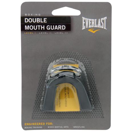 Protetor Bucal Duplo Everlast Menor preço em Protetor Bucal Duplo Everlast