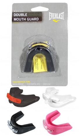 Protetor Bucal Duplo Preto - Everlast Menor preço em Protetor Bucal Duplo Preto - Everlast