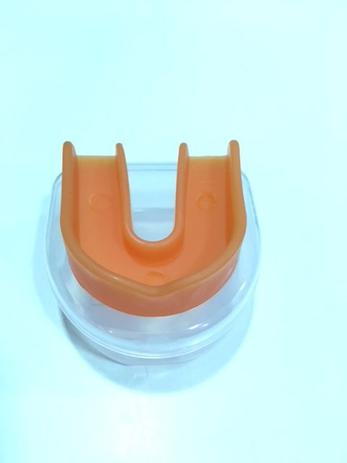 Protetor Bucal Starflex Simples laranja Menor preço em Protetor Bucal Starflex Simples laranja