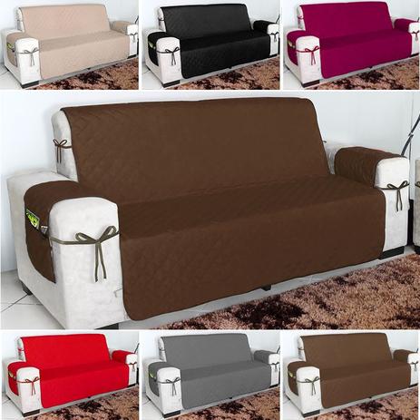 Protetor Capa de Sofá 2 Lugares Matelado Com Laços E Bolsos - Isabel cristina é boa?