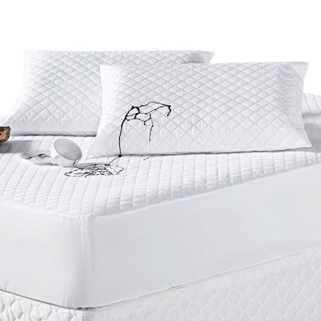 Protetor Colchão Impermeável King Matelado 1 Peça Branco - Enxovais Aquarela Menor preço em Protetor Colchão Impermeável King Matelado 1 Peça Branco - Enxovais Aquarela