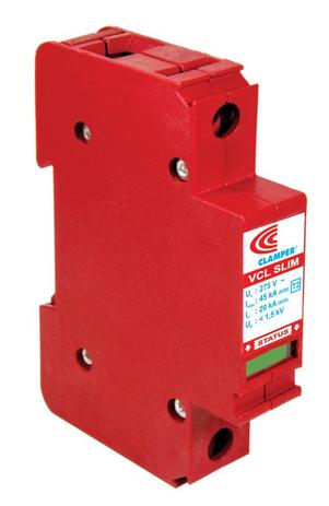Protetor Contra Raio Dps 275v 45ka - Clamper Menor preço em Protetor Contra Raio Dps 275v 45ka - Clamper