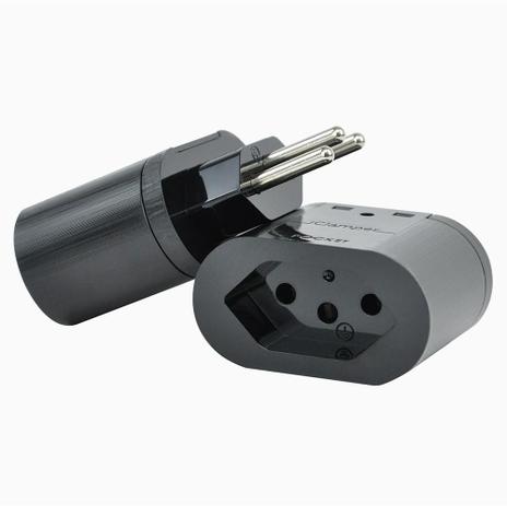 Protetor Contra Surtos Elétricos Clamper Pocket 3 Pinos, Monopolar, Bivolt, Preto - 10201 Menor preço em Protetor Contra Surtos Elétricos Clamper Pocket 3 Pinos, Monopolar, Bivolt, Preto - 10201
