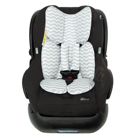 Protetor de Bebê Conforto Momis Petit Chevron Cinza Menor preço em Protetor de Bebê Conforto Momis Petit Chevron Cinza