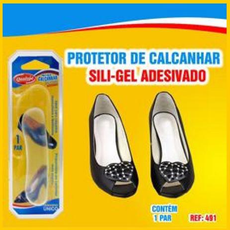 Protetor de Calcanhar - Silicone - Adesiva - Transparente - Macia - Qualype Menor preço em Protetor de Calcanhar - Silicone - Adesiva - Transparente - Macia - Qualype