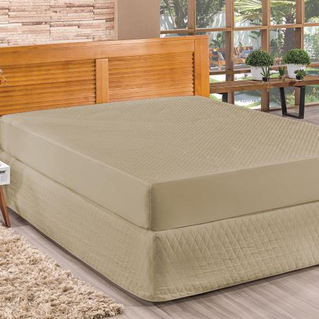 Protetor de Colchão Casal King Impermeável com Matelado Ultra Sônico 1 Peça - Cáqui - Bia enxovais Menor preço em Protetor de Colchão Casal King Impermeável com Matelado Ultra Sônico 1 Peça - Cáqui - Bia enxovais