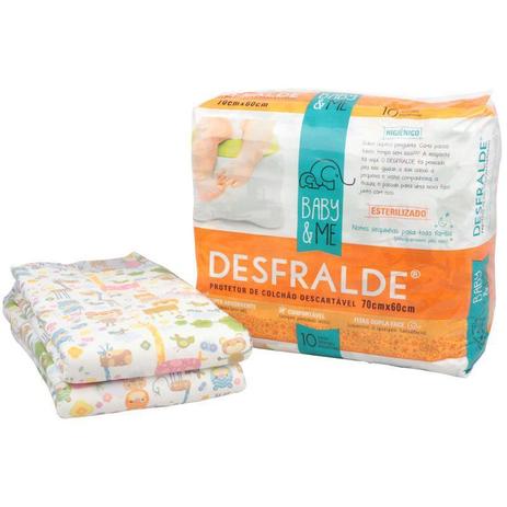 Protetor de colchão descartável desfralde Baby and Me Menor preço em Protetor de colchão descartável desfralde Baby and Me