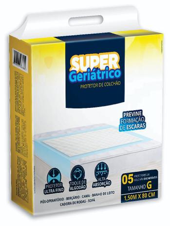 Protetor de colchão descartável super geriatrico g - SUPER GERIÁTRICO Menor preço em Protetor de colchão descartável super geriatrico g - SUPER GERIÁTRICO