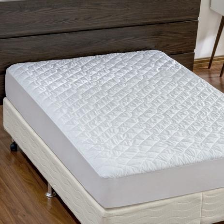 Menor preço em Protetor De Colchão Protect Impermeável Branco Solteiro Microfibra - Dourados enxovais