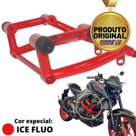 Comprar Protetor Motor Yamaha Mt 03 Mt03 Ice Fluor Stunt Race