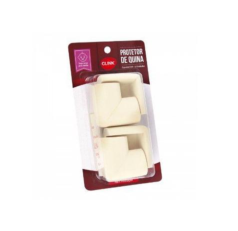 Protetor De Quina Canto Proteção Bebê Kit C/4un Cantoneira - Clink Menor preço em Protetor De Quina Canto Proteção Bebê Kit C/4un Cantoneira - Clink