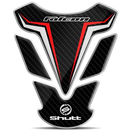Protetor De Tanque Resinado Honda NX Falcon Carbono Tank Pad Shutt Menor preço em Protetor De Tanque Resinado Honda NX Falcon Carbono Tank Pad Shutt