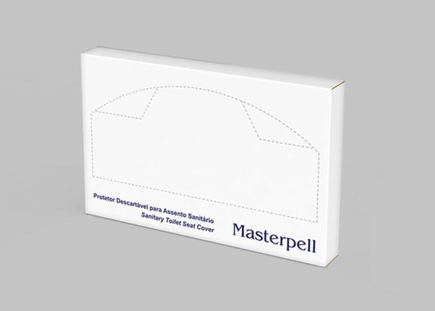 Protetor Descartável para Assento Sanitário com 40 unidades - masterpell Menor preço em Protetor Descartável para Assento Sanitário com 40 unidades - masterpell