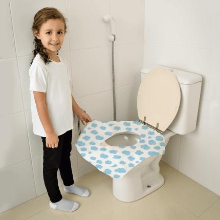 Protetor Descartavel para Vaso Sanitário 12 Unidades Multiki - Multikids Menor preço em Protetor Descartavel para Vaso Sanitário 12 Unidades Multiki - Multikids