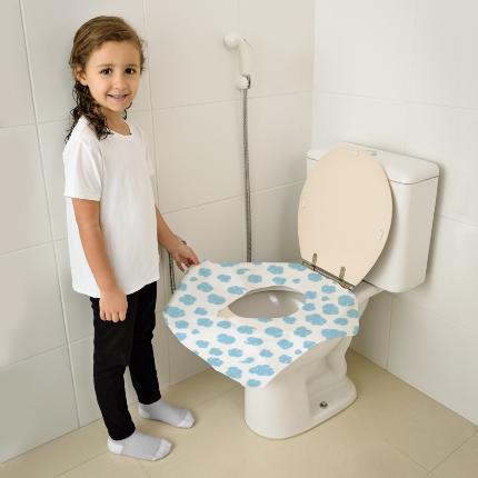 Protetor Descartavel para Vaso Sanitário 12 Unidades Multikids Menor preço em Protetor Descartavel para Vaso Sanitário 12 Unidades Multikids