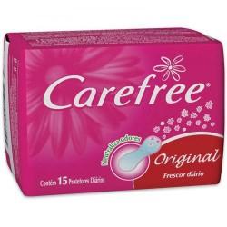 Protetor Diário Carefree Original com 15 unidades Menor preço em Protetor Diário Carefree Original com 15 unidades