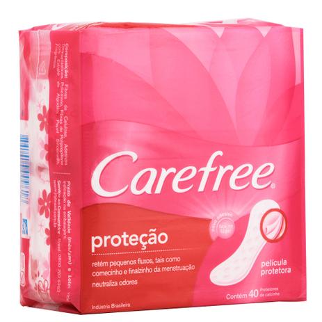 Protetor Diário Carefree Original com Perfume com 40 Unidades Menor preço em Protetor Diário Carefree Original com Perfume com 40 Unidades