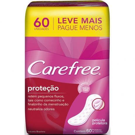 Protetor Diário Carefree Original com Perfume com 60 Unidades - Johnson e johnson brasil Menor preço em Protetor Diário Carefree Original com Perfume com 60 Unidades - Johnson e johnson brasil