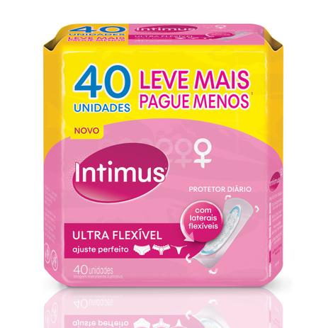 Protetor Diário Intimus Days Flexível Leve Mais Pague Menos Menor preço em Protetor Diário Intimus Days Flexível Leve Mais Pague Menos