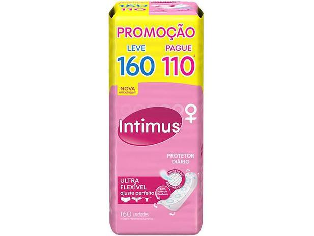 Protetor Diário Intimus Days - Ultra Flexível - 160 Unidades Menor preço em Protetor Diário Intimus Days - Ultra Flexível - 160 Unidades