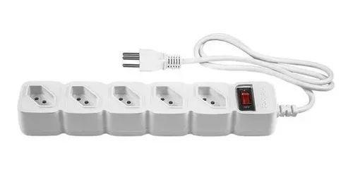 Protetor eletrônico 5 tomadas bivolt intelbras epe 205 branco Menor preço em Protetor eletrônico 5 tomadas bivolt intelbras epe 205 branco