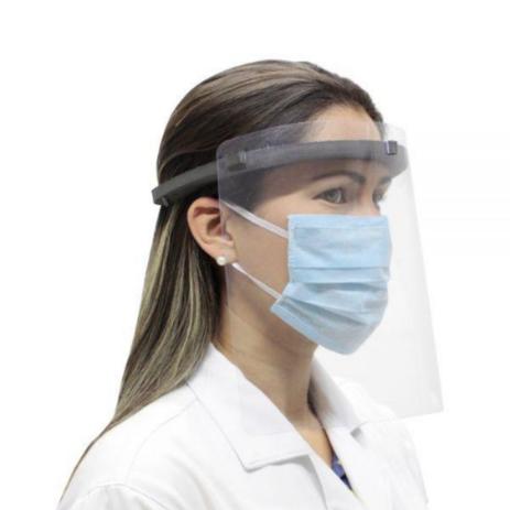 Protetor Facial Visor Cristal Face Shield Confort Ultra Leve - Ortho Pauher Menor preço em Protetor Facial Visor Cristal Face Shield Confort Ultra Leve - Ortho Pauher