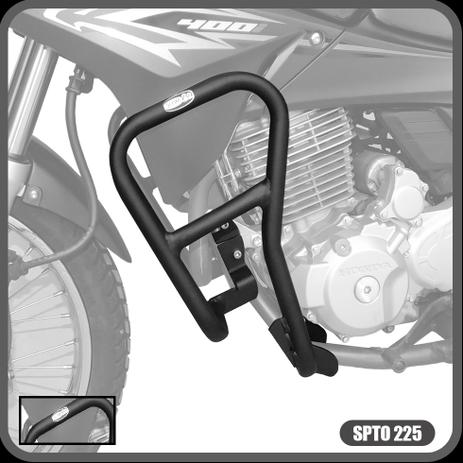Protetor Motor Carenagem Falcon 400I SPTO 225 Alta Resistencia Excelente Acabamento - Scam moto parts é boa?