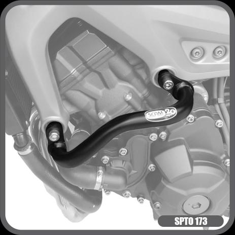 Protetor Motor Carenagem Modelo Alca Yamaha MT09 MT09 Tracer 2015 Diante SPTO 173 Alta Resistencia - Scam moto parts é boa?