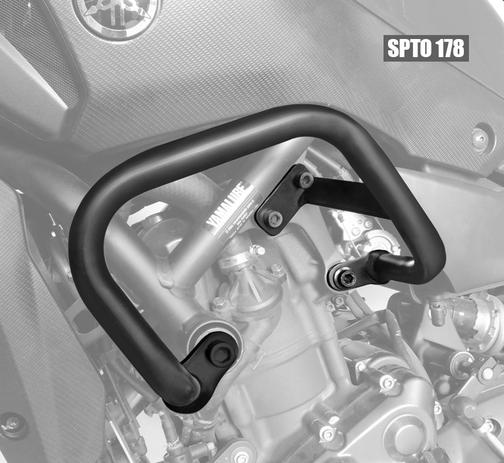Protetor Motor Carenagem Yamaha MT07 2015 Em Diante SPTO 178 Alta Resistencia Excelente Acabamento - Scam moto parts é boa?