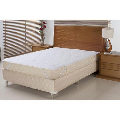 PROTETOR P/ COLCHÃO CASAL IMPERMEÁVEL SOFT TOUCH COM ELÁSTICO BRANCO - Plumasul Menor preço em PROTETOR P/ COLCHÃO CASAL IMPERMEÁVEL SOFT TOUCH COM ELÁSTICO BRANCO - Plumasul