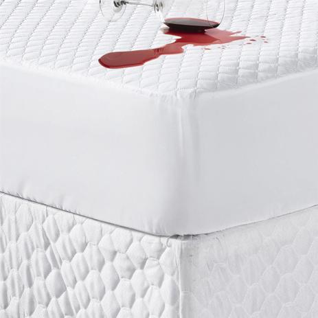 Protetor P/ Colchão Solteiro Casaborda Impermeável 248x150Cm Branco Menor preço em Protetor P/ Colchão Solteiro Casaborda Impermeável 248x150Cm Branco