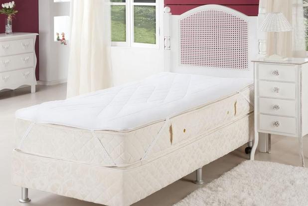 Protetor para Colchao com Elastico Solteiro Impermeavel Matelasse Soft Touch 100x200 Branco - Plumasul é boa?