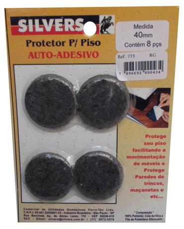 Protetor para Piso Redondo Preto Auto-adesivo Silvers - Preto / 04 Cm Menor preço em Protetor para Piso Redondo Preto Auto-adesivo Silvers - Preto / 04 Cm