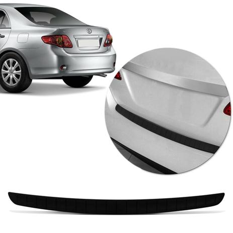 Protetor Porta Malas Soleira Porta Traseira Corolla 2009 a 2014 Preto Encaixe Perfeito - Orso parts Menor preço em Protetor Porta Malas Soleira Porta Traseira Corolla 2009 a 2014 Preto Encaixe Perfeito - Orso parts