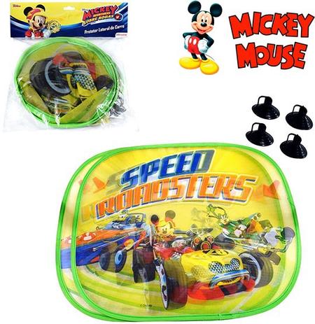 Protetor solar automotivo kit com 2 pecas mickey na solapa Menor preço em Protetor solar automotivo kit com 2 pecas mickey na solapa
