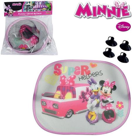 Protetor solar automotivo kit com 2 pecas minnie na solapa Menor preço em Protetor solar automotivo kit com 2 pecas minnie na solapa