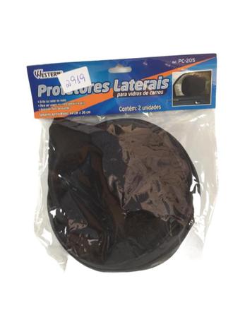 Protetor solar de vidro lateral dobrável carro bebes c/2 peças - WESTERN Menor preço em Protetor solar de vidro lateral dobrável carro bebes c/2 peças - WESTERN