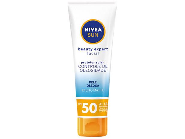 Protetor Solar Facial Nivea FPS 50 Sun - Beauty Expert 50g Menor preço em Protetor Solar Facial Nivea FPS 50 Sun - Beauty Expert 50g