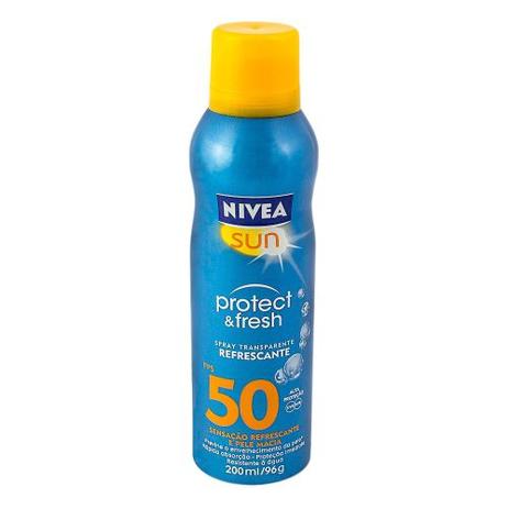 Protetor Solar Nivea Sun Protect Fresh - FPS 50, 200mL - Bdf nivea - solar é ruim? Protetor Solar Nivea Sun Protect Fresh - FPS 50, 200mL - Bdf nivea - solar é boa?