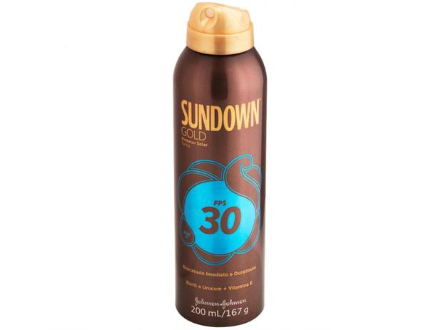 Protetor Solar Sundown Gold FPS 30 Spray 200ml