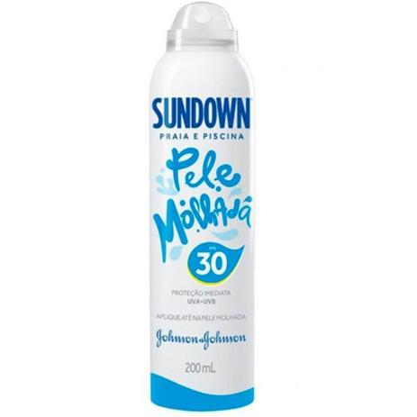 Protetor Solar Sundown Spray Pele Molhada Fator 30 200ml Menor preço em Protetor Solar Sundown Spray Pele Molhada Fator 30 200ml