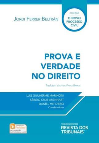 Prova e Verdade no Direito - Rt - revista dos tribunais Menor preço em Prova e Verdade no Direito - Rt - revista dos tribunais